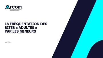 Couverture : La fréquentation des sites « adultes » par les mineurs