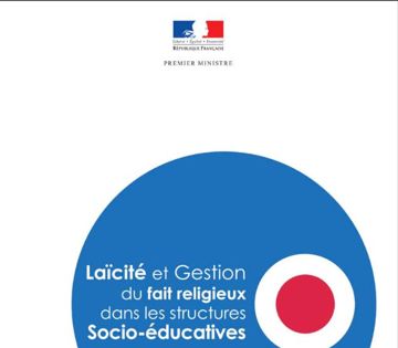 Couverture : Laïcité et gestion du fait religieux dans les structures socio-éducatives