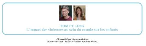 Couverture : Kit « Tom et Léna » – les enfants exposés aux violences conjugales